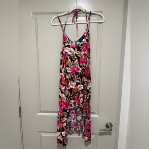 High-Low Flower Dress